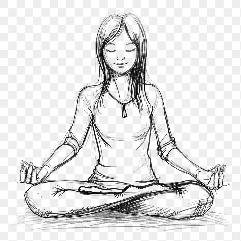 Top 172+ sketch on yoga