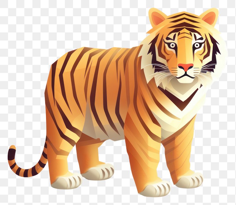 Cute Tiger PNG Images  Free Photos, PNG Stickers, Wallpapers