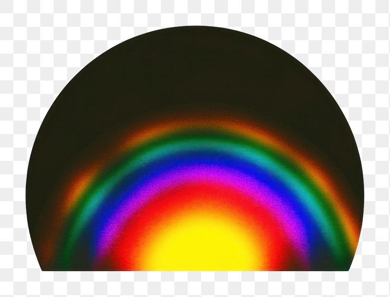 PNG Circleshape Reeded Gradient rainbow abstract gradient.