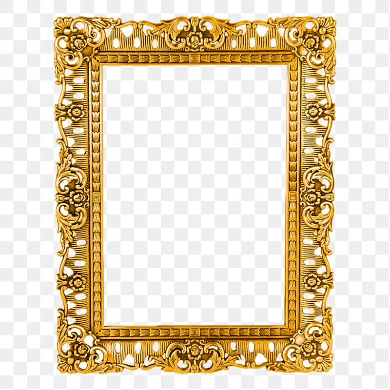 oval victorian frames clipart