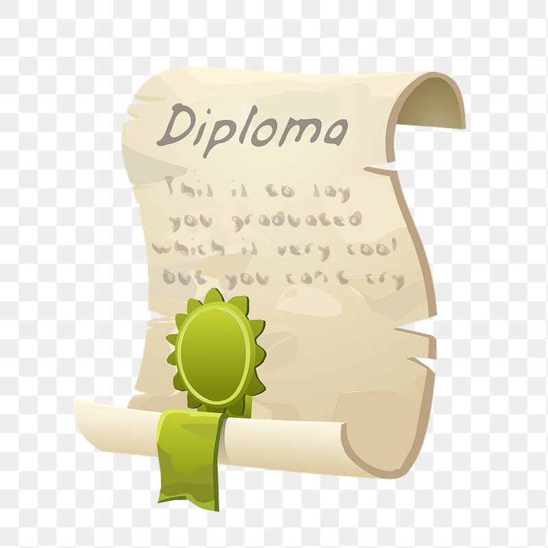 diploma png