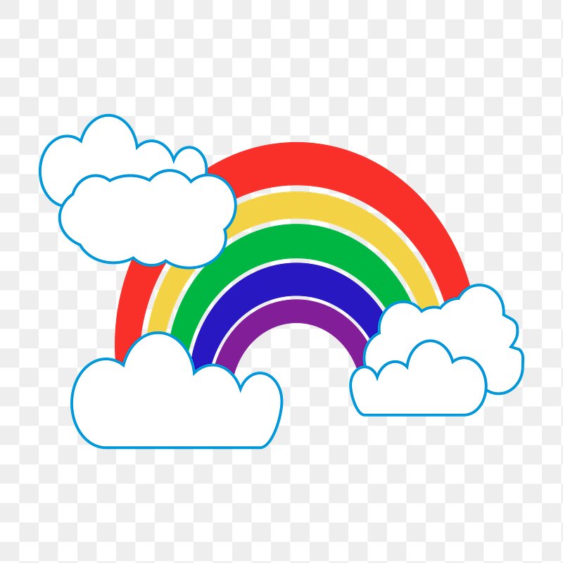rainbow clipart png