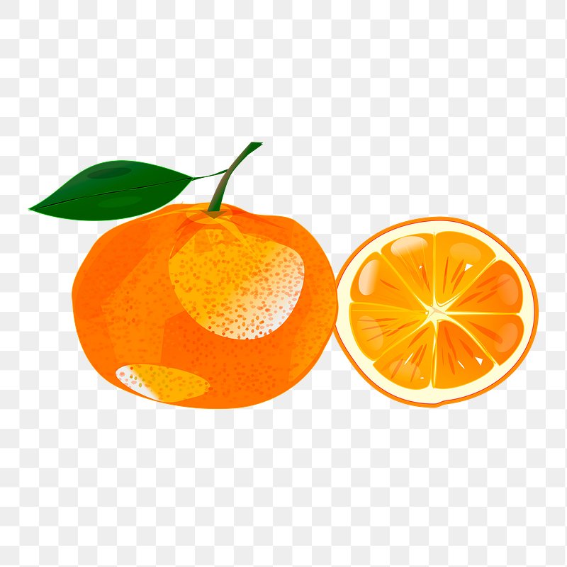 orange fruit transparent background