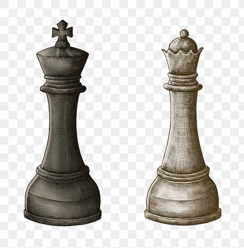 Closeup Black chess king background 3d illustration. Stock Photo