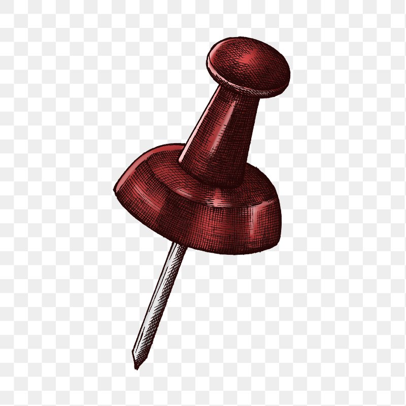 Realistic Red Push Pins Attach Buttons On Needles Pinned Office Thumbtack  And Paper Push Pin Vector Set Stationery Items Paperwork Equipment School  Accessories Collection On White Background Stock Illustration - Download  Image