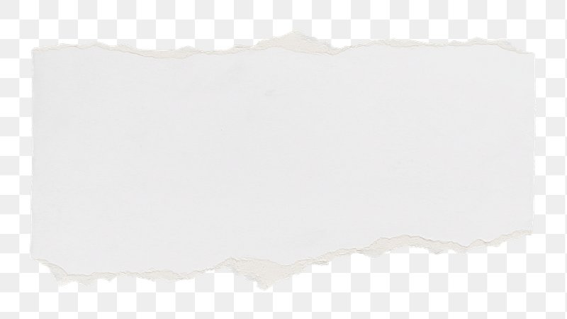 Ripped paper png transparent background