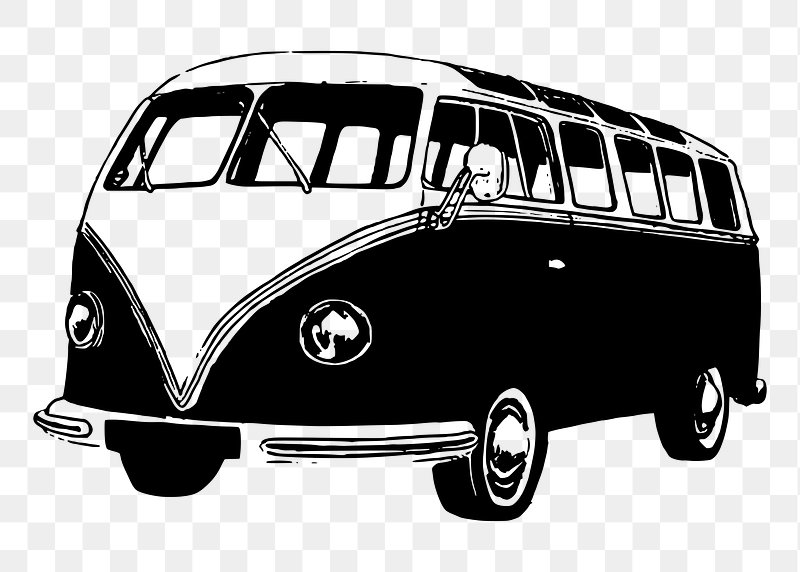 Hippie Bus Png - Hippie Bus Clipart PNG Image With Transparent