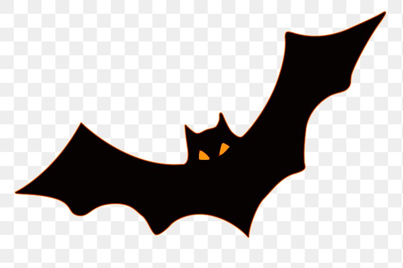 halloween bat png