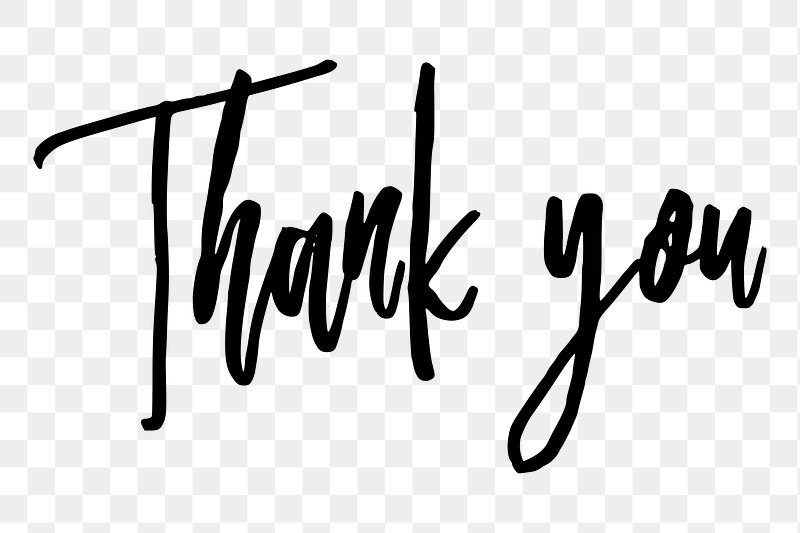 Thank You Black And White Images Free Photos Png Stickers Wallpapers Backgrounds Rawpixel