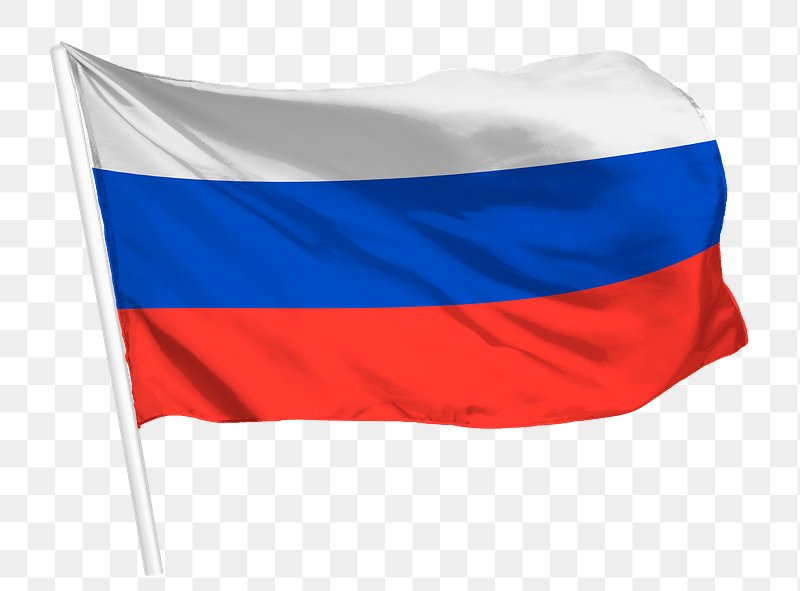 Russia flag clipart on transparent background PNG - Similar PNG