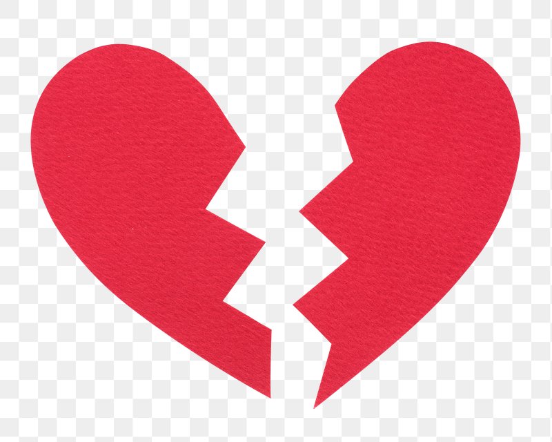 broken heart symbol