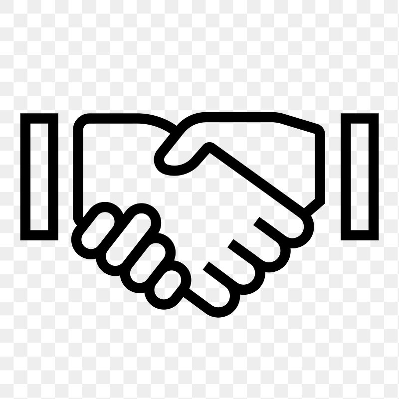 Hand Shake White Png, Transparent Png , Transparent Png Image