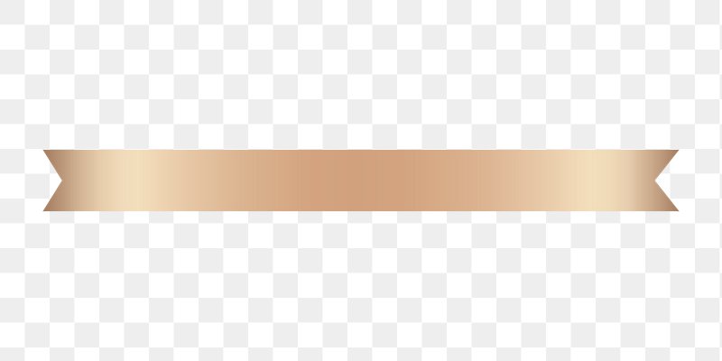 gold ribbon banner Free PNG 26795276 PNG
