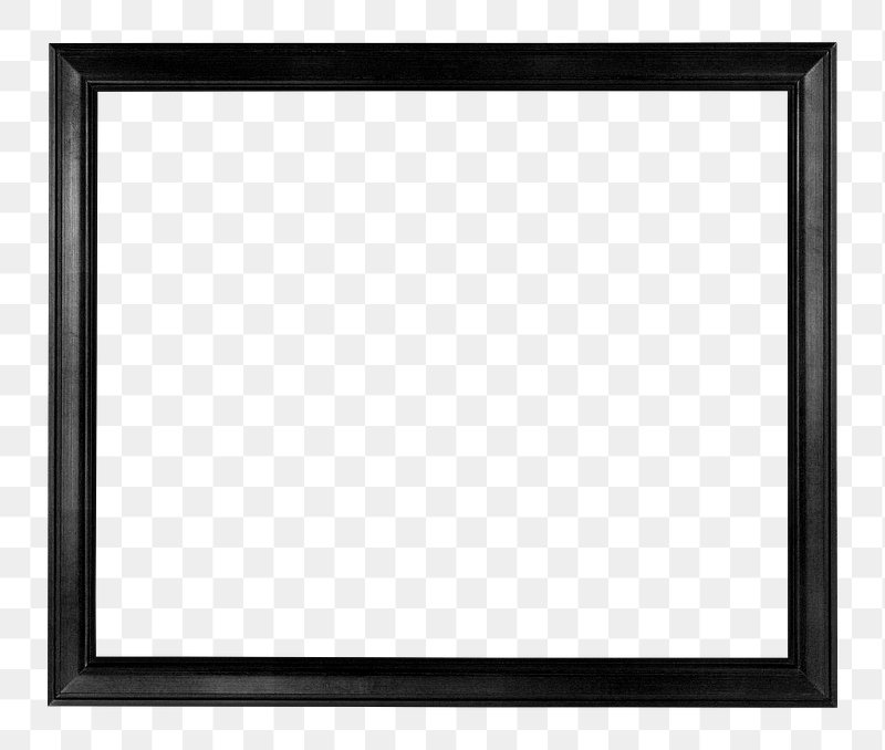 black photoshop frame download