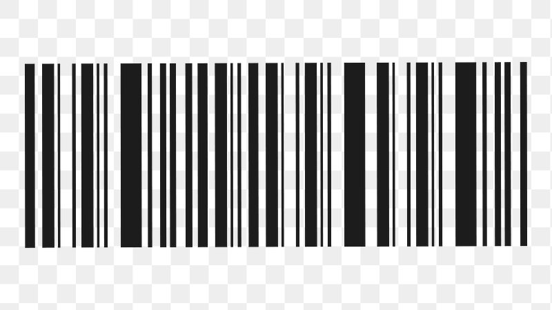 Barcode icon template item scan mark Royalty Free Vector