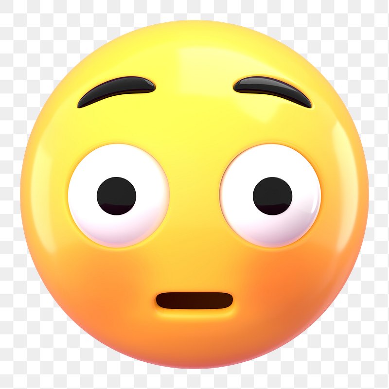 Scared Emoji PNG File, Pxpng