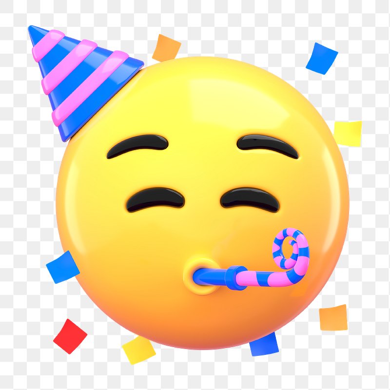 Party Smiley Png