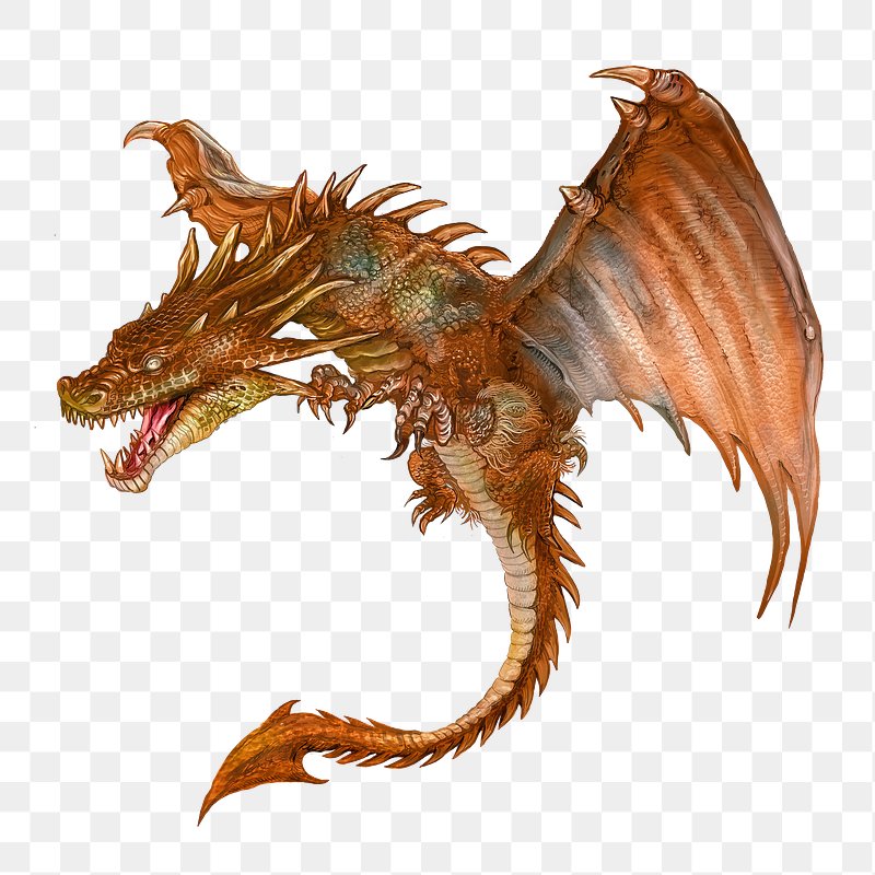 realistic dragon png