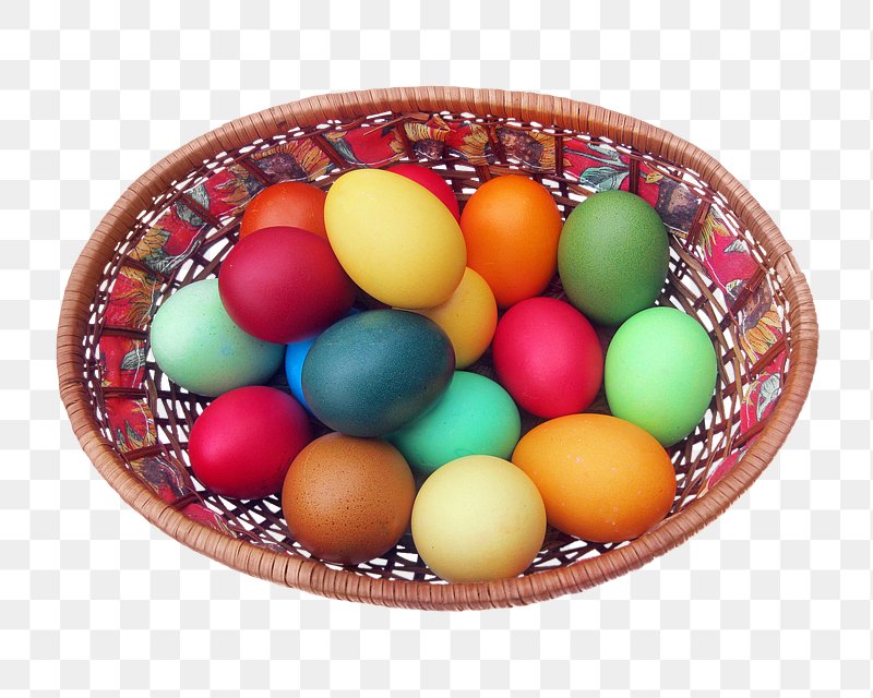 Premium Vector  Vector painted easter eggs png. multi-colored eggs png.  chicken eggs, food. easter, holiday.