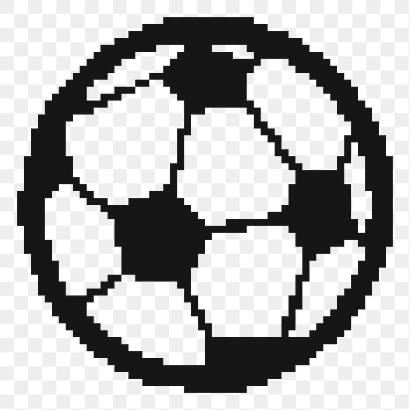 Пиксельный футбольный мяч. Мяч пиксель арт. Футбольный мяч пиксель арт. Футбольный мяч черно белый. Ball bit