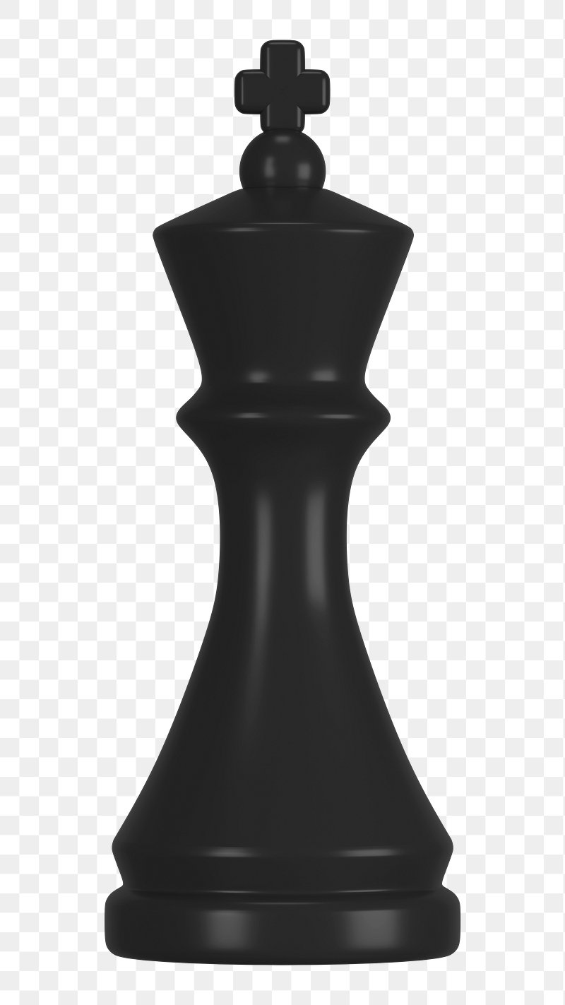 A Black Chess Game With Black Pieces Background Wallpaper Image