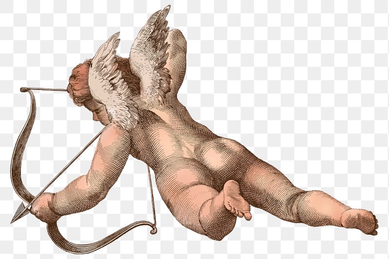 vintage cupid png