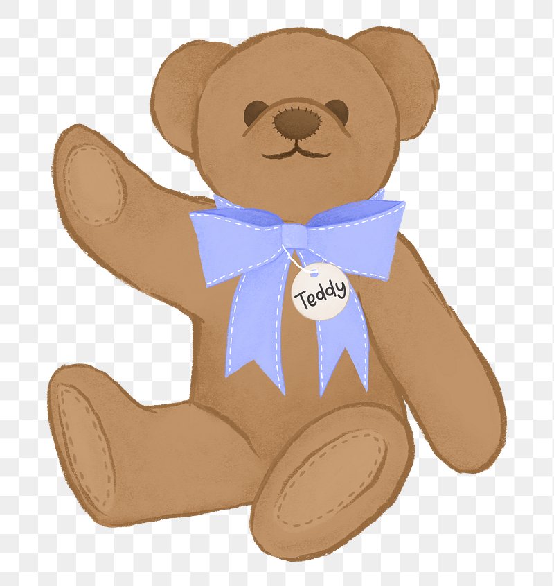 Bear Transparent Background, Cute Bear PNG, Black, Teddy, Polar