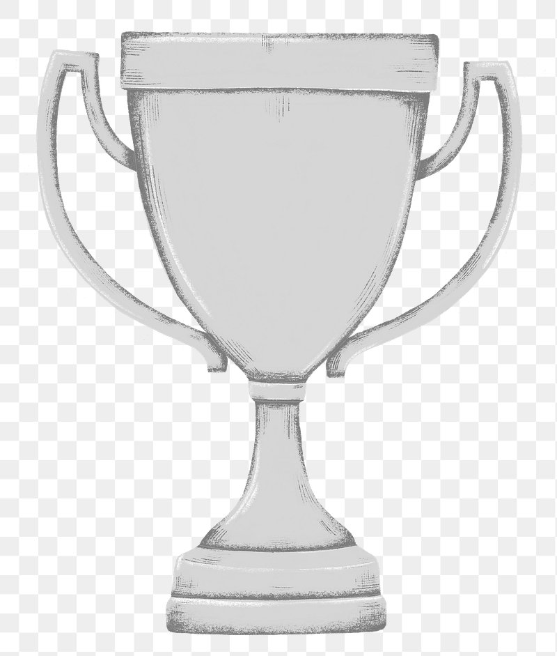 silver trophy clipart