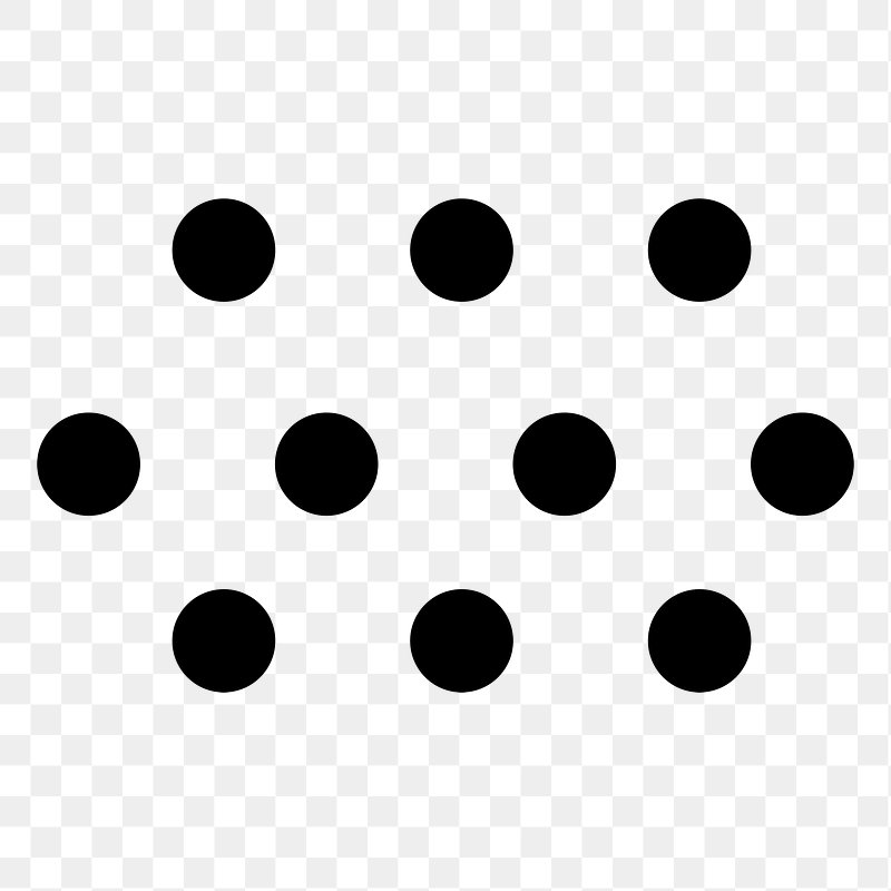 Black dots png sticker, transparent | Free PNG - rawpixel