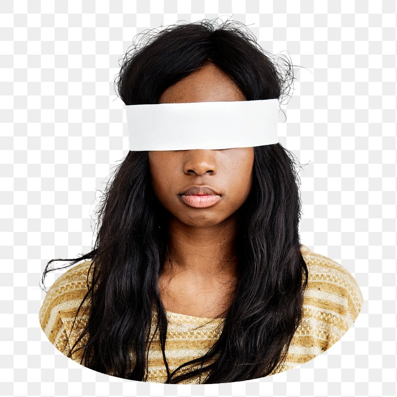 Blindfolded Woman 