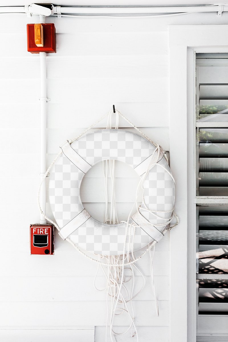 A decorative lifebuoy / life ring, with the words 'Happy Days, Mersea  Island', hanging on a black weatherboarded cottage in Mersea, Essex Stock  Photo - Alamy