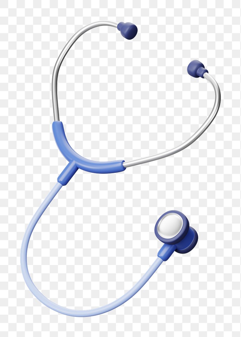 PNG 3D stethoscope , element | Free PNG - rawpixel