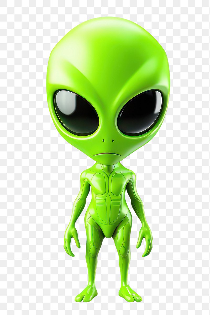 green alien png