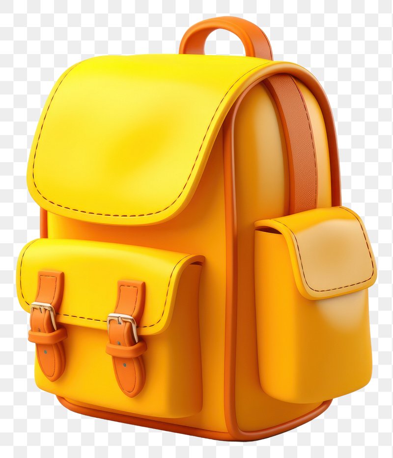 School book bag white background hi-res stock photography and images - Alamy