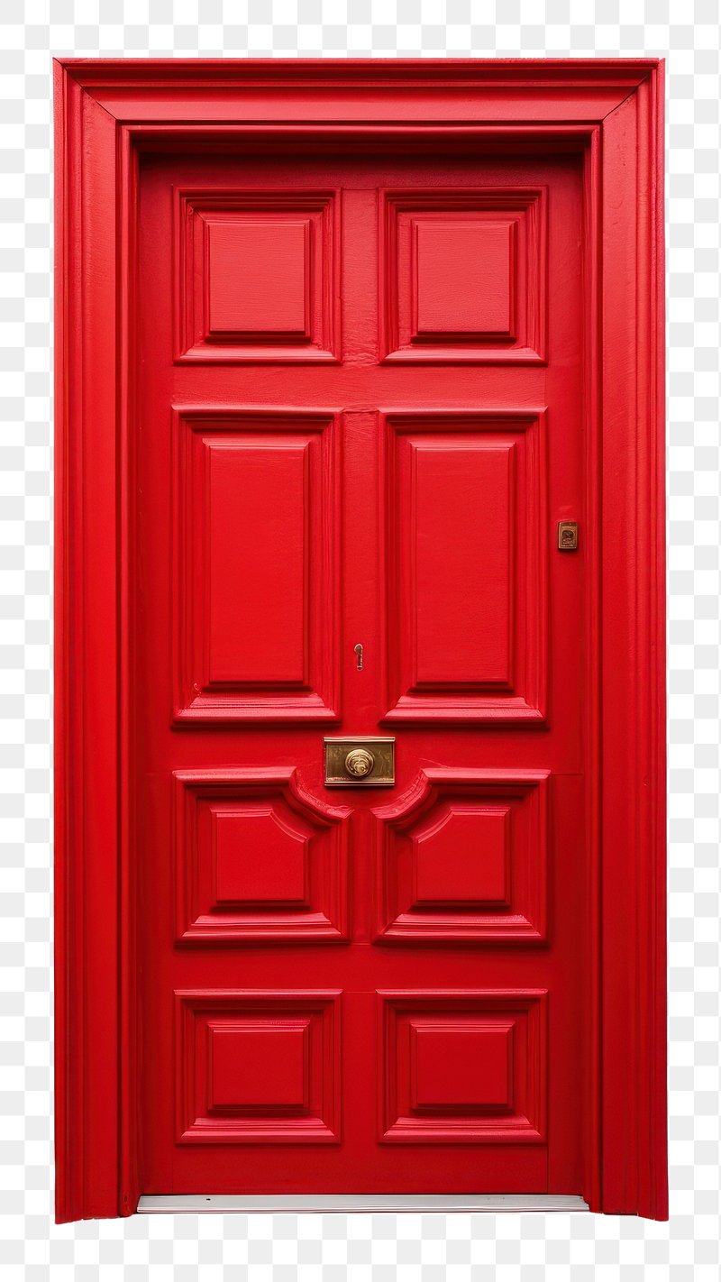 Red deals door furnishings