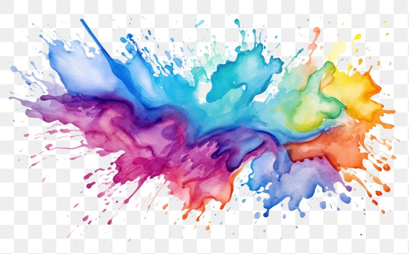 watercolor splash