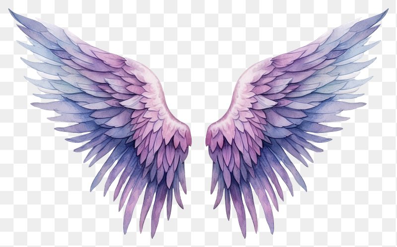 open angel wings wallpaper