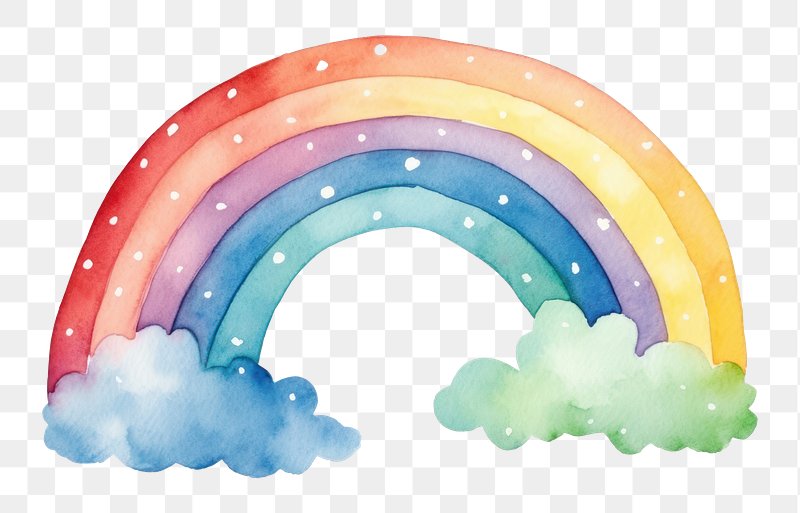 Pink Rainbow PNG, Vector, PSD, and Clipart With Transparent
