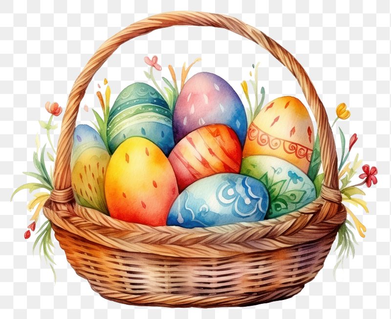 Easter Basket Images  Free Photos, PNG Stickers, Wallpapers & Backgrounds  - rawpixel