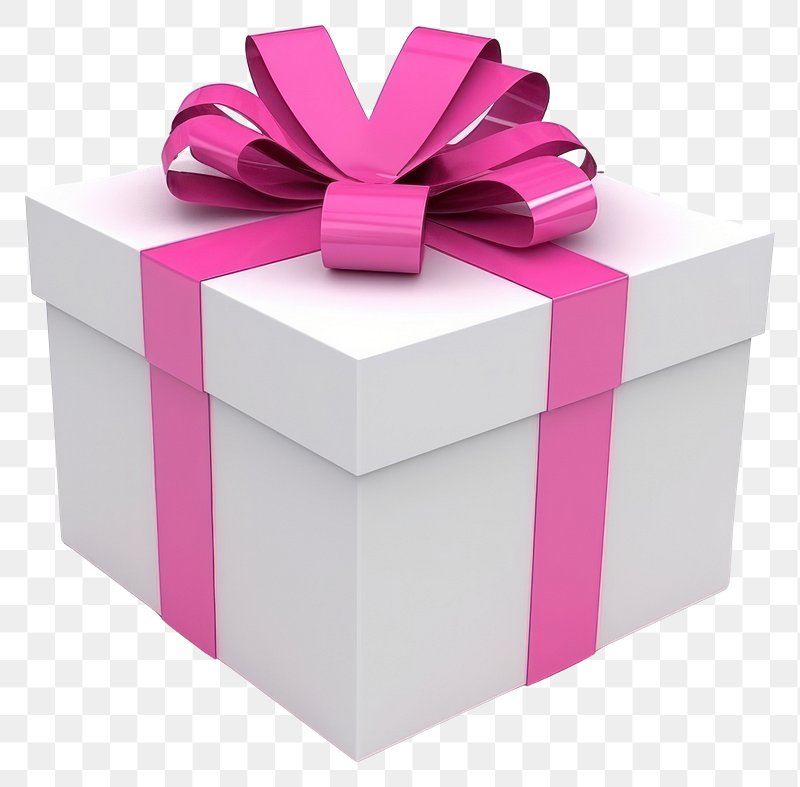 Premium AI Image  Pink ribbon for gift wrapping
