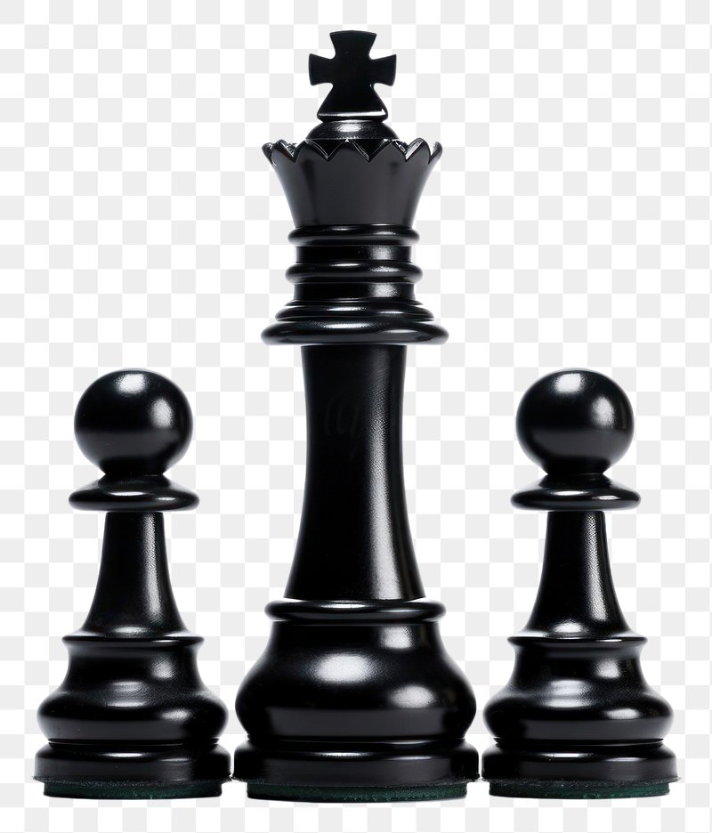 Black chess piece icon on transparent background PNG - Similar PNG