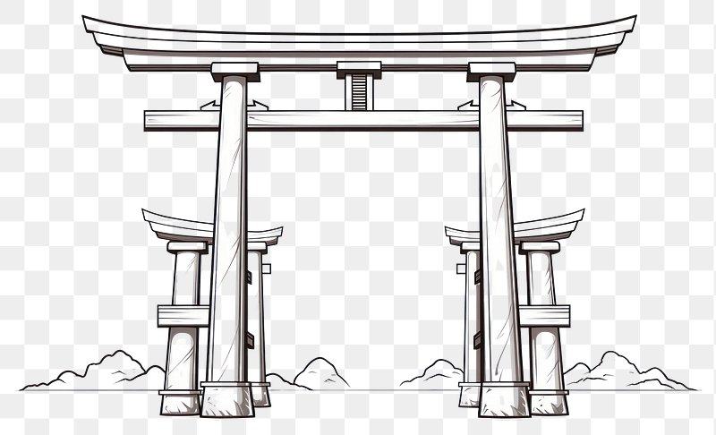 torii drawing