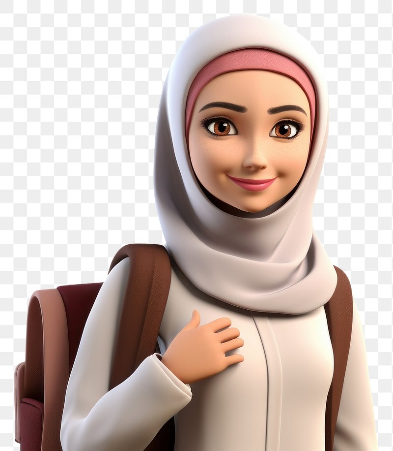 Editors PNG Transparent, Hijab Editor Png Download Edit, Hijab Girl, Cute  Hijab, Child PNG Image For Free Download