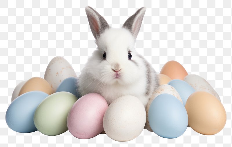 Easter Bunny Easter egg Rabbit, Eggs transparent background PNG