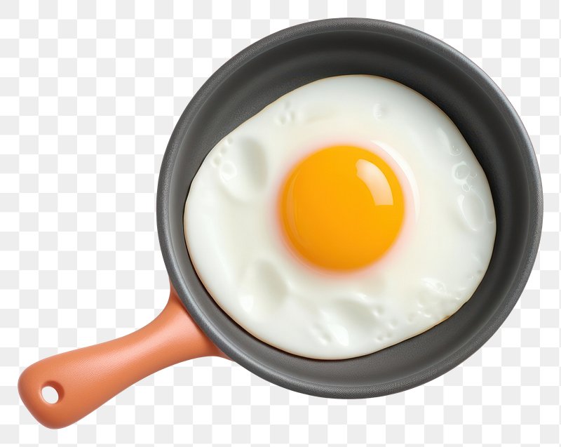 Egg in Pan PNG Images & PSDs for Download