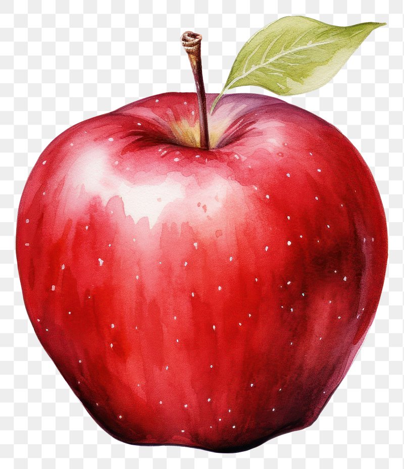 Premium Vector | Apple fruit cartoon colored clipart illustration