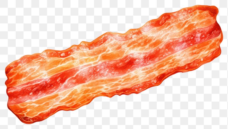 Wrapped Paper Hd Transparent, Bacon On Wrapping Paper, Streaky Pork, Smoked  Bacon, Bacon PNG Image For Free Download