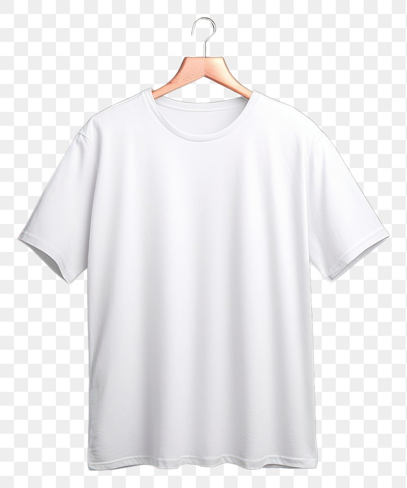 White Oversize T shirt mockup, Realistic t-shirt 12027401 PNG