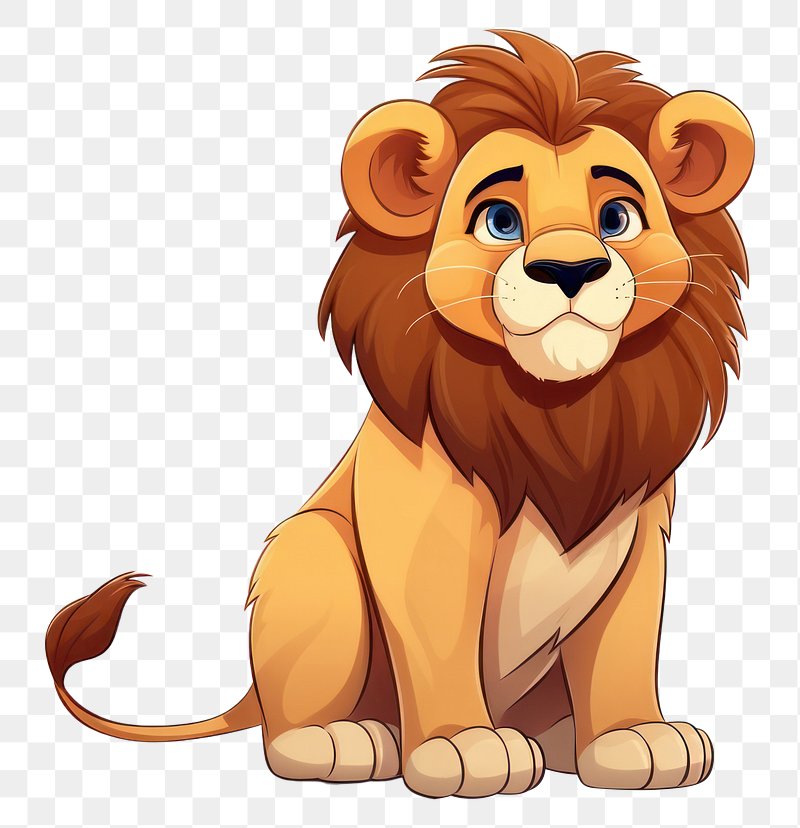 Lion Face Animal Cartoon, Face, Animal, Cartoon PNG Transparent Image and  Clipart for Free Download