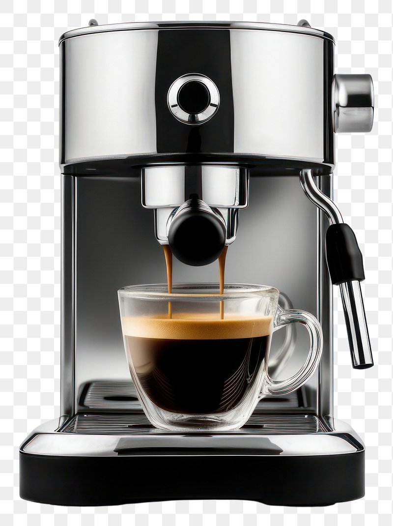 Premium Vector  Coffee maker professional coffee machines